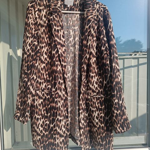 Vila leopard blazer str 44