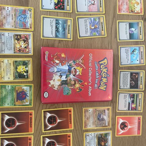 Pakke med 177 Vintage pokemonkort(1999-2016), 9kr pr.