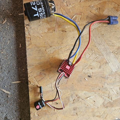 Hobbiewing 1080esc og torquemaster motor