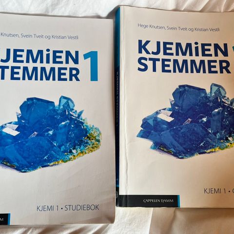 Kjemien stemmer 1 - grunnbok og studiebok