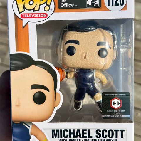 Funko Pop! Michael Scott (Basketball) | The Office (1120) Excl. to Chalice C.