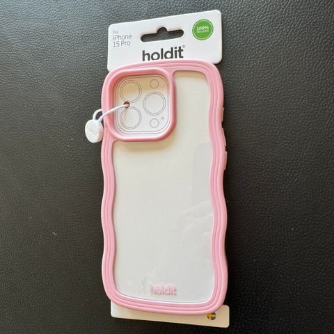 Nytt deksel fra holdit iPhone 15 pro.