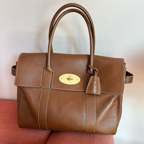 Mulberry Bayswater NVT Oak, som ny. Kjøpt i Norge