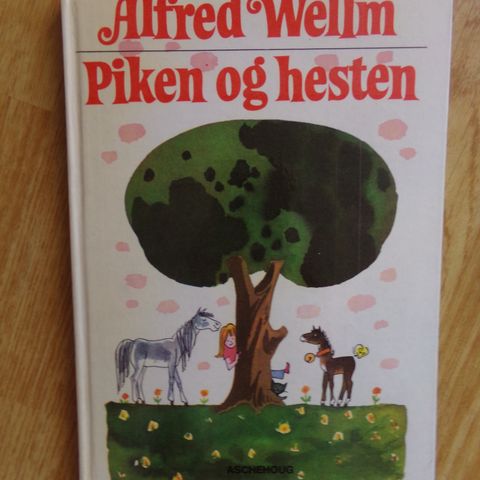 "Piken og hesten" av Alfred Wellm