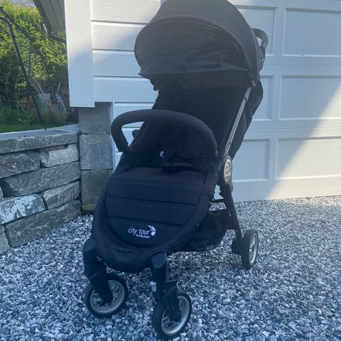 Baby jogger City tour-trille inkl. reisebag, sol-/insektsnett og regntrekk