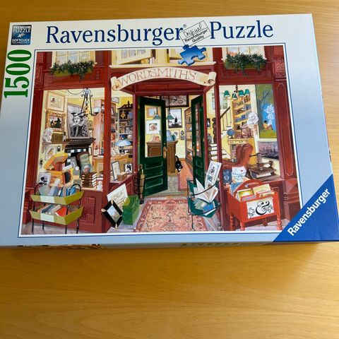 Ravensburger puslespill 1500 brikker.