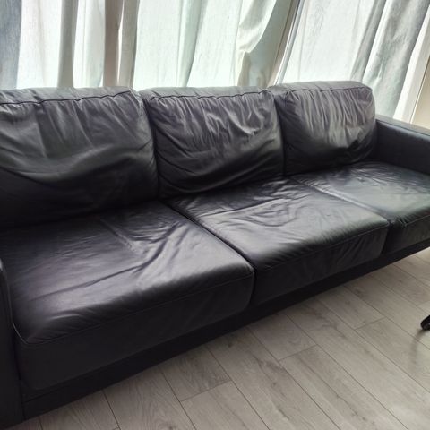 Leather sofa