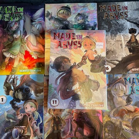 Made in abyss 1-6 & 11