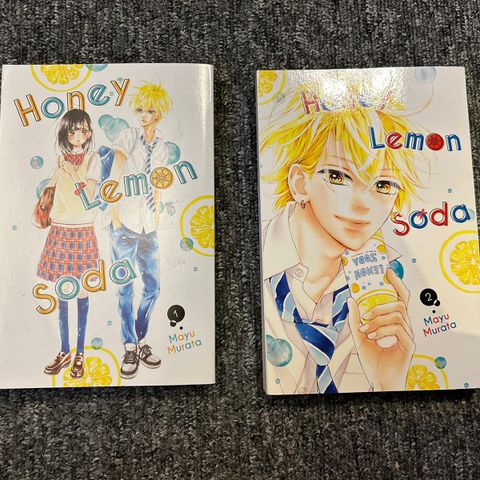 Honey lemon soda vol 1 og 2 manga