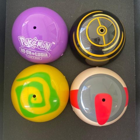 4 Pokemon Ball lokk Nintendo fra tidlig 2000 tallet