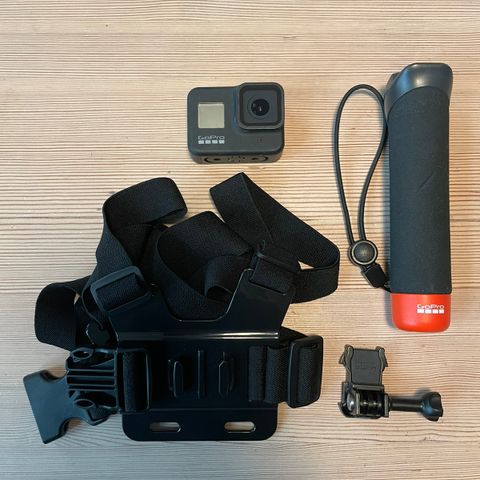 Gopro Hero 8 med ekstra utstyr