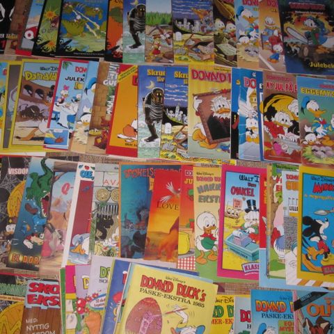 Donald Duck ekstranummer, 80 stk 1985-2022