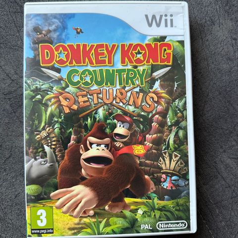 Donkey Kong Country Returns Nintendo Wii