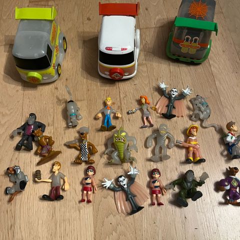 scooby doo action figurer