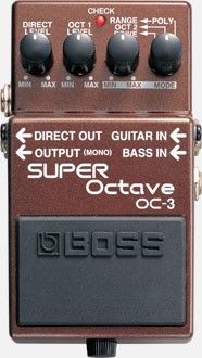 Boss OC-3 Super Octave gitarpedal