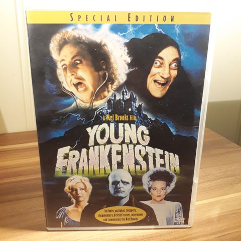 Young Frankenstein (norsk tekst) 1974 film DVD