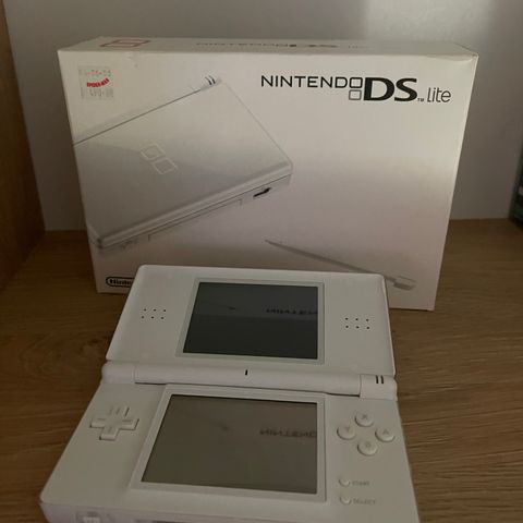 Nintendo DS Lite med to spill