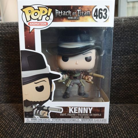 Attack on titan anime Kenny 463 funkko pop