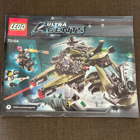 Lego Ultra Agents Hurricane Heist, nr 70164,