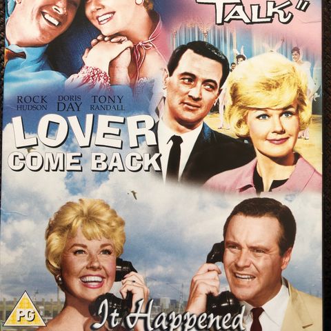 (DVD) Pillow talk, Lover come back, It happened to Jane (1959-1961)