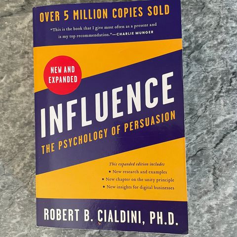 Influence The Psychology of Persuasion