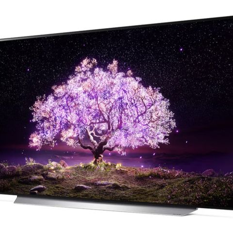 DEFEKT!! LG C1 65 tommers 4K Smart OLED TV gis bort mot henting