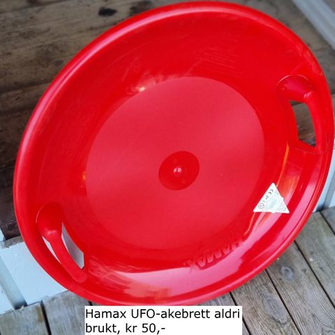 Hamax UFO akebrett helt nytt