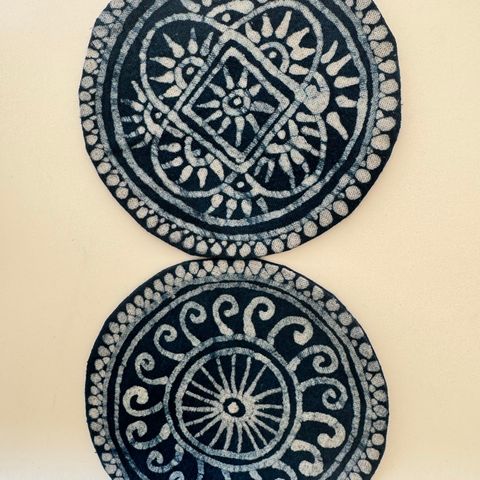 Hand Made Batik Coasters