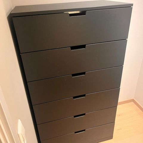 Ikea kommode med 6 skuffer