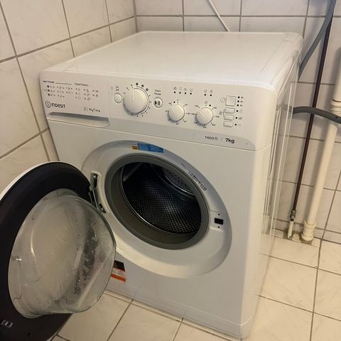 Indesit vaskemaskin 7kg