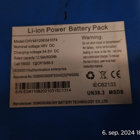 18650 batteri pakker for diy prosjekter