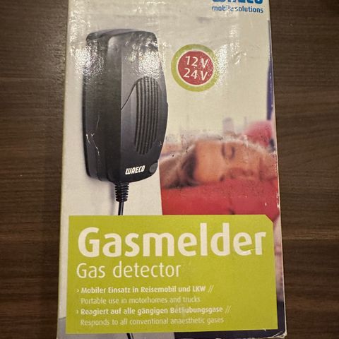 Narkosealarm/gassalarm