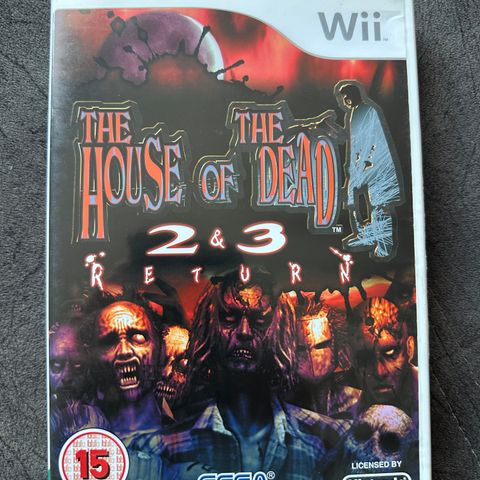 The House of the Dead 2 & 3 Return Nintendo Wii