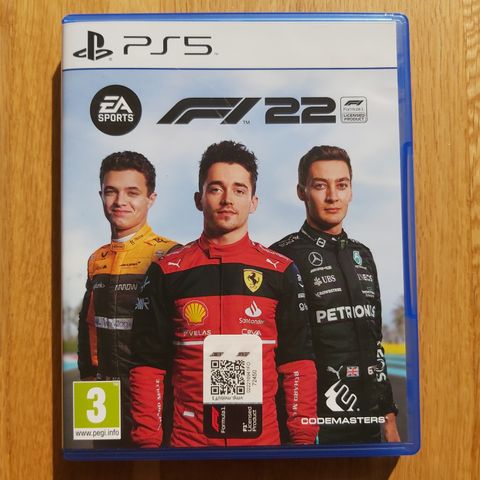 F1 22 til PS5