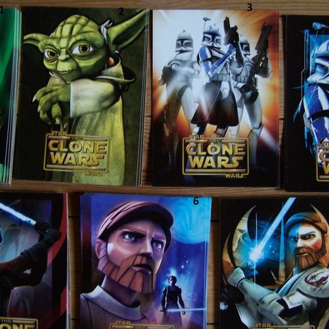 Star Wars - Clone Wars Gratulasjonskort 2008