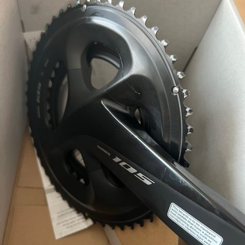 SHIMANO 105 FC-R7000 52/36T 11-DELT KRANKSETT