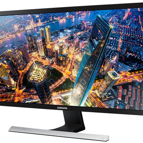 Samsung U28E590D, 28" 4K, med fantastisk bildekvalitet, selges rimelig!