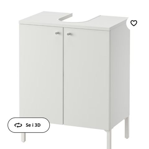 NYSJÖN IKEA, underskap til servant