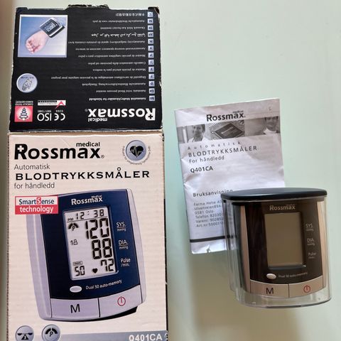 Rossmax Automatisk Blodtrykksmåler