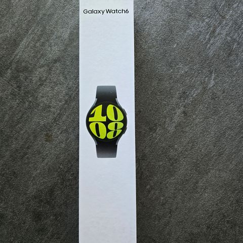 Uåpnet Samsung Galaxy Watch 6 - S/M graphite