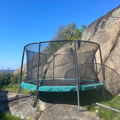 BERG CHAMPION 430 KOMPLETT TRAMPOLINE