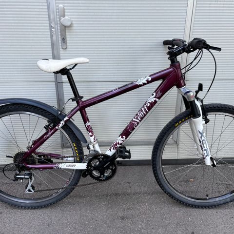 Scott Contessa juniorsykkel/jentesykkel terrengsykkel, ramme M - 150-165cm