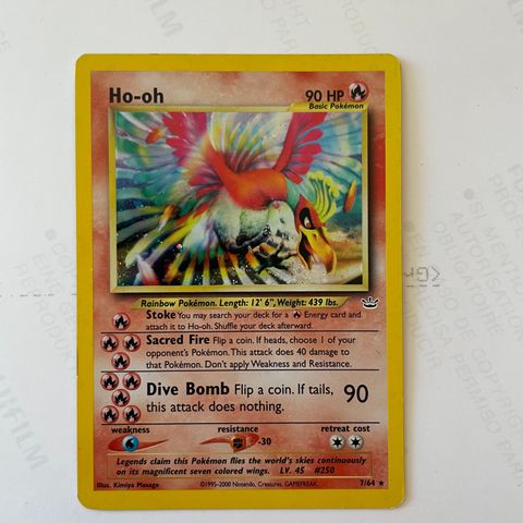 Ho-oh  Neo Revelation 7/64