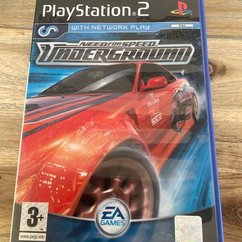 PlayStation 2 Need for speed underground