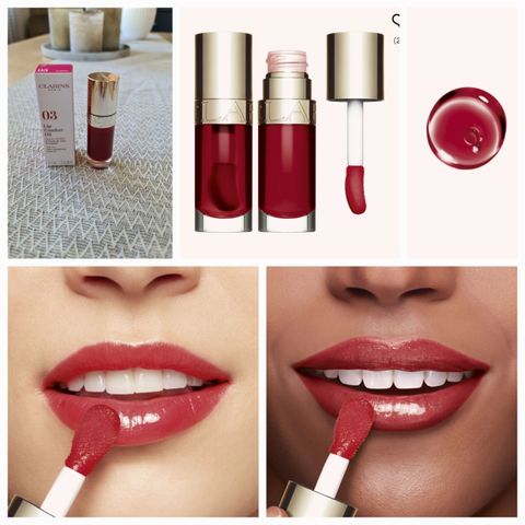 Clarins Lip Comfort Oil i fargen 03 cherry