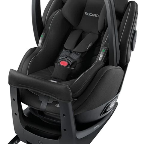 Recaro Zero 1 Elite roterbart med babydel og base