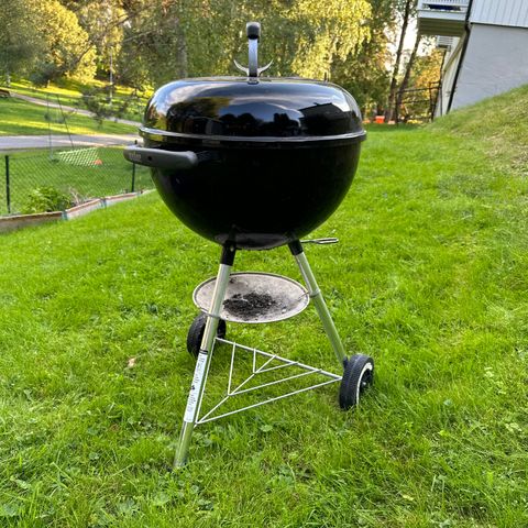 Weber kullgrill med trekk