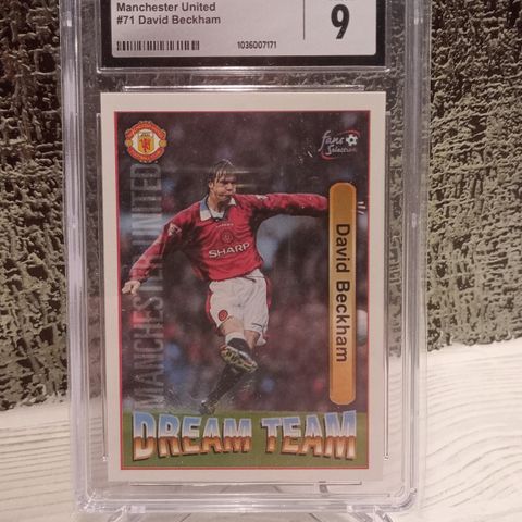 FotballKort David Beckham CGC MINT 9