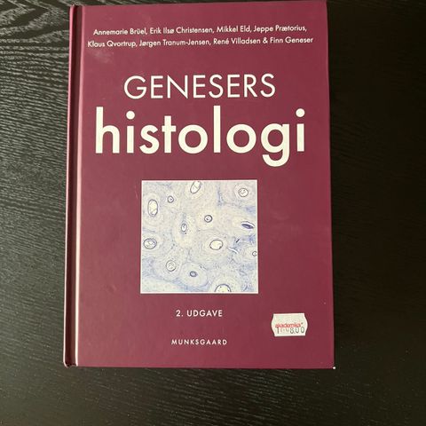 Genesers Histologi 2. utgave 2020