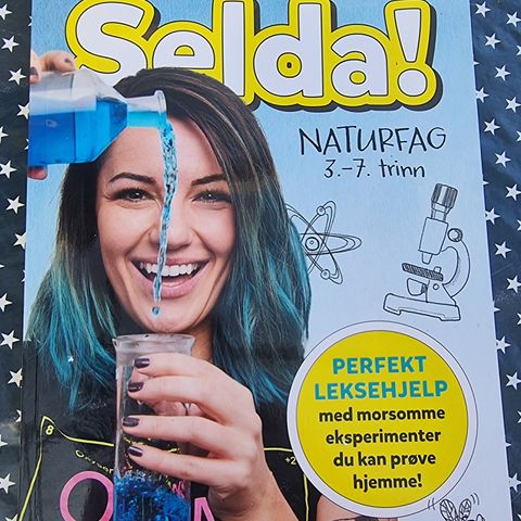 Selda naturfag 3-7 klasse, lærerik og gøyal aktivitetsbok.